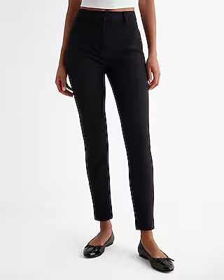 High Waisted Supersoft Twill Skinny Pant | Express