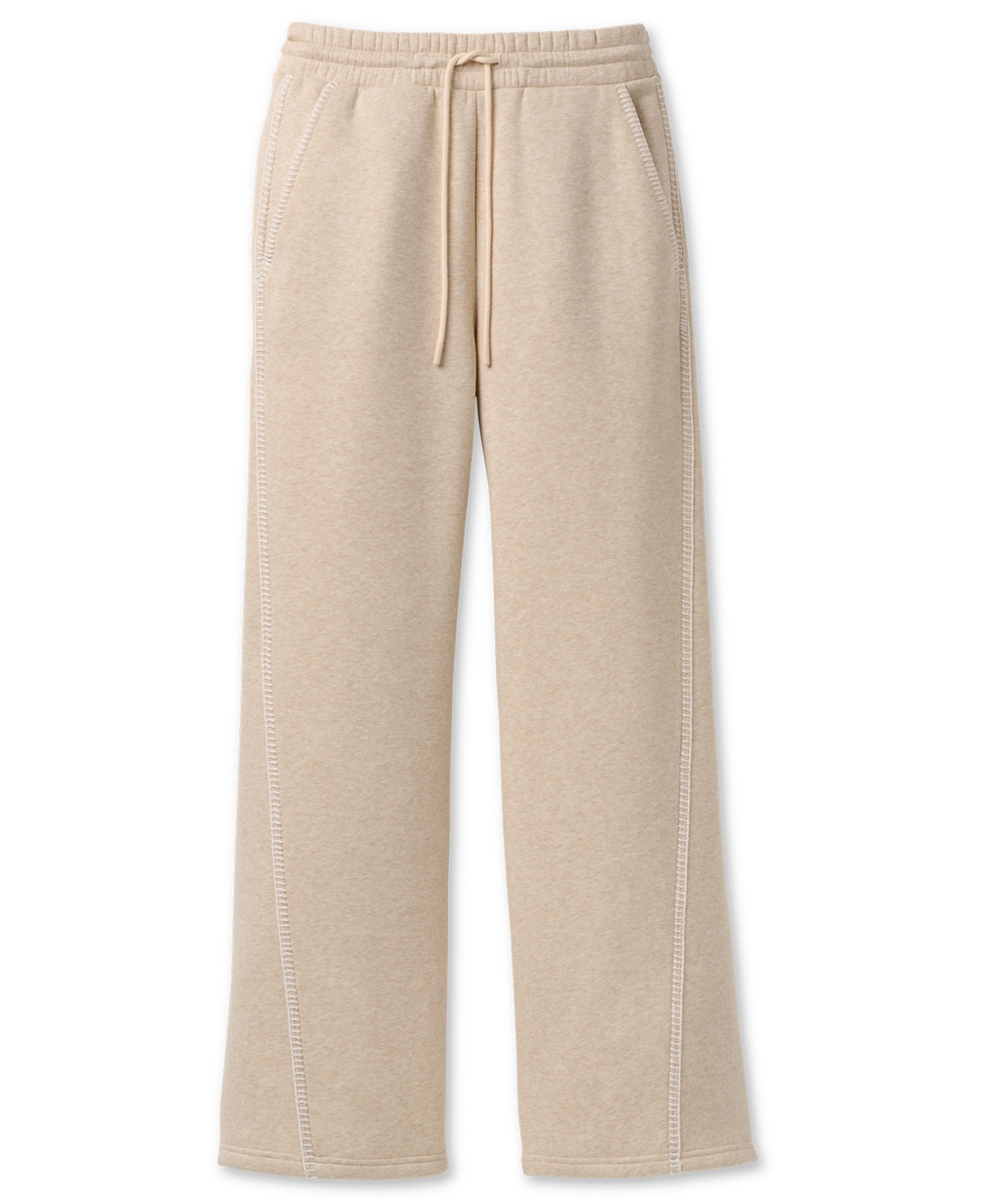 Ugg Women's Classic Mid-Rise Straight-Leg Pants - Sand Heather | Macy's
