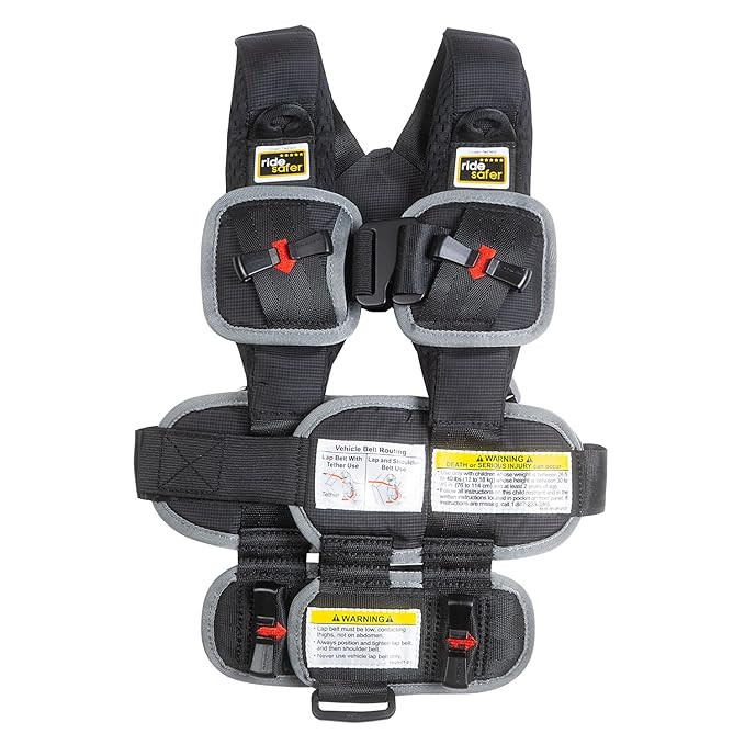 RideSafer Gen 5 - Extra Small (XS) Black, Lightweight, Compact, Portable Car Seat, 2+ years; 26.5... | Amazon (US)