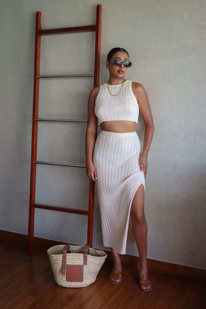 Auden Rib Knit Skirt | Pretty Lavish (UK)