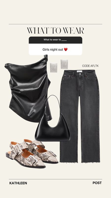What to wear to girls night out

#kathleenpost #girlsnight #dinneroutfit

#LTKstyletip #LTKSeasonal