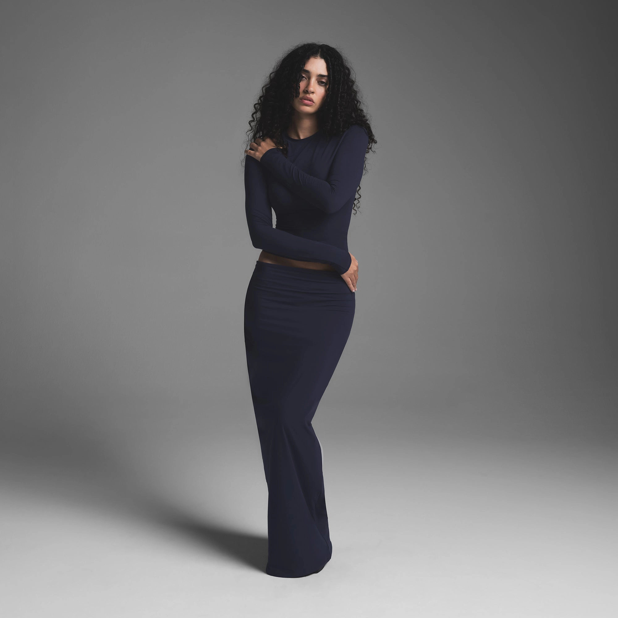 LONG SLEEVE T-SHIRT | SKIMS (US)