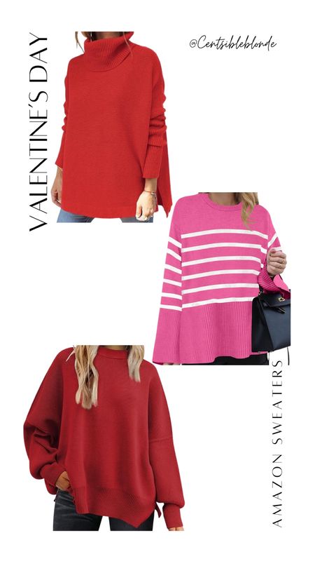 Red sweaters 
Pink sweater
Valentine’s day sweaters
Amazon sweaters
Winter sweaters 


#LTKfindsunder50 #LTKSeasonal #LTKworkwear