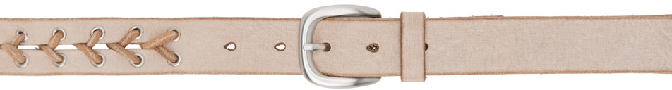 OUR LEGACY Beige Corset Belt | SSENSE