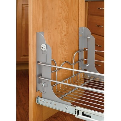 Rev-A-Shelf  Gray/Silver Pull-out Trash Can Mounting Kit | Lowe's