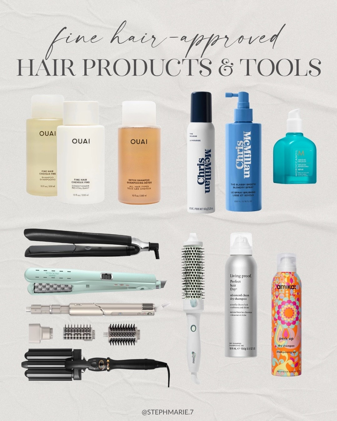 My favorite hair care products for fine hair! These are constants in my routine and help me hold style even in hot, humid weather.

#LTKSeasonal #LTKOver40 #LTKBeauty
