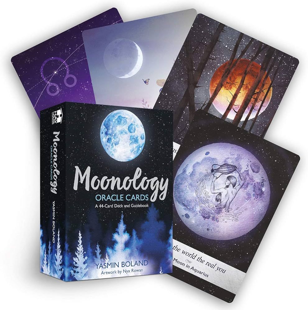 Moonology Oracle Cards: A 44-Card Moon Astrology Oracle Deck and Guidebook | Amazon (US)