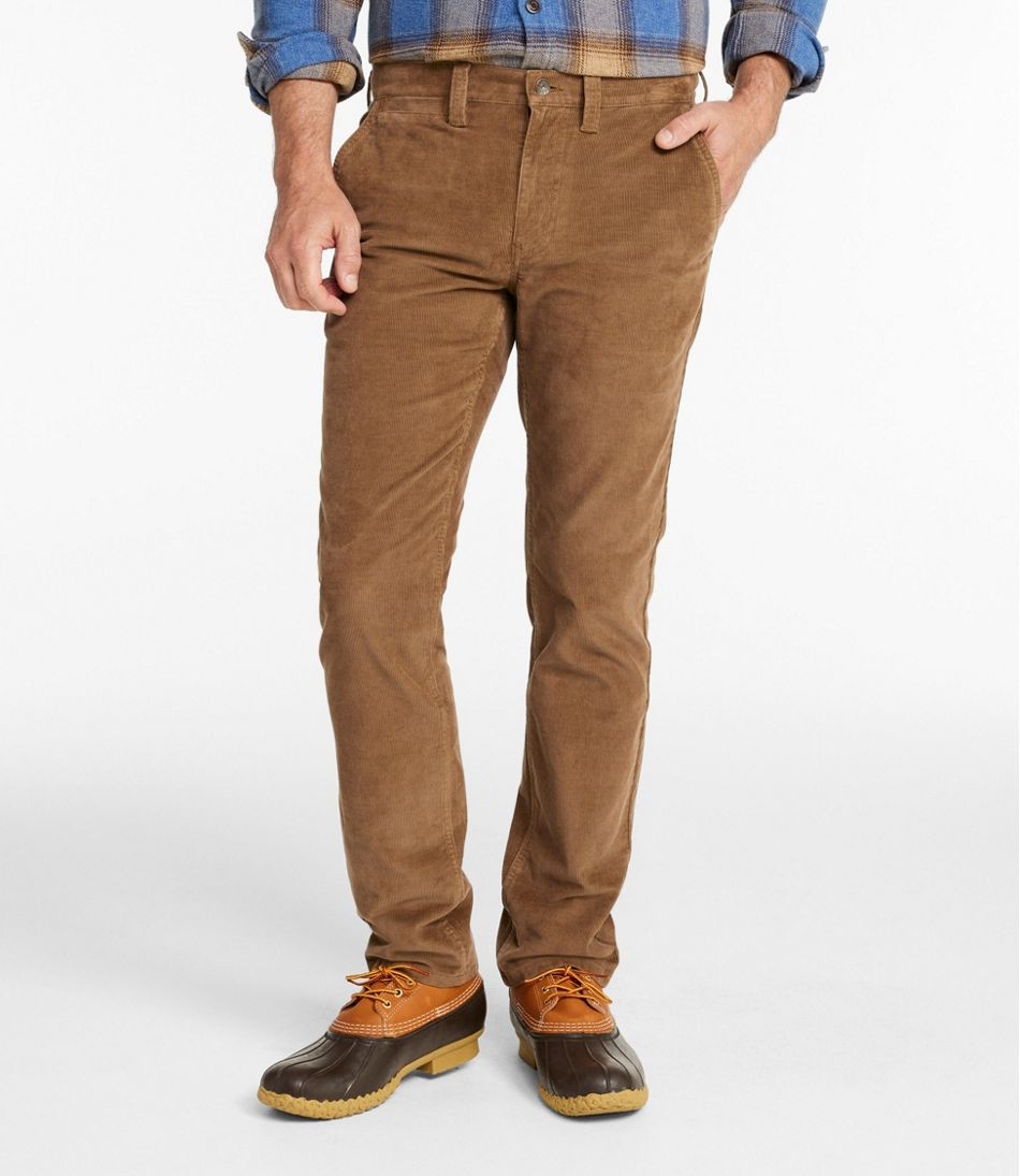 Men's BeanFlex® Corduroy Pants, Chinos, Standard Fit, Straight Leg | L.L. Bean