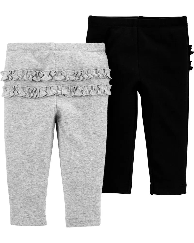 2-Pack Cotton Pants | Carter's
