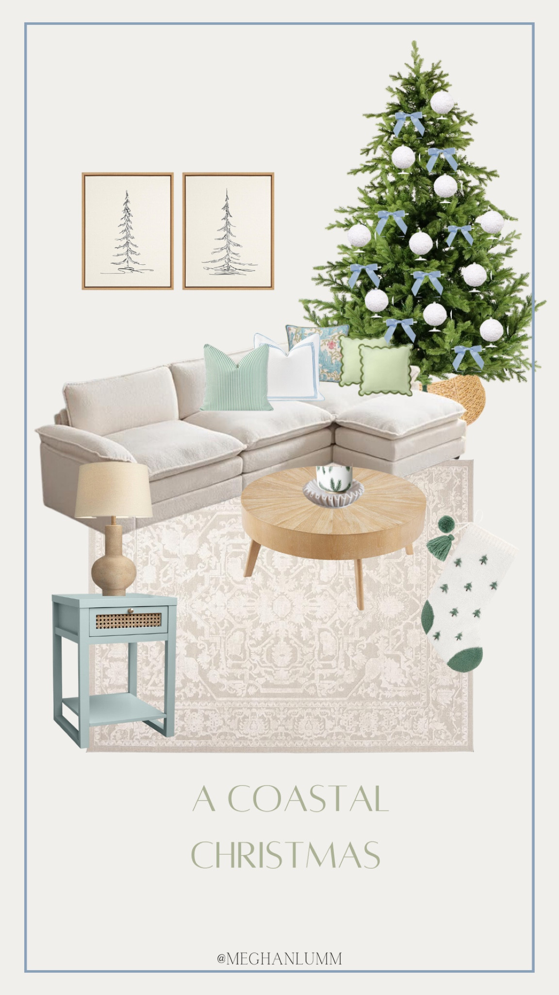 A coastal Christmas ❄️🌊🎄

#LTKHolidaySale #LTKSeasonal #LTKHoliday