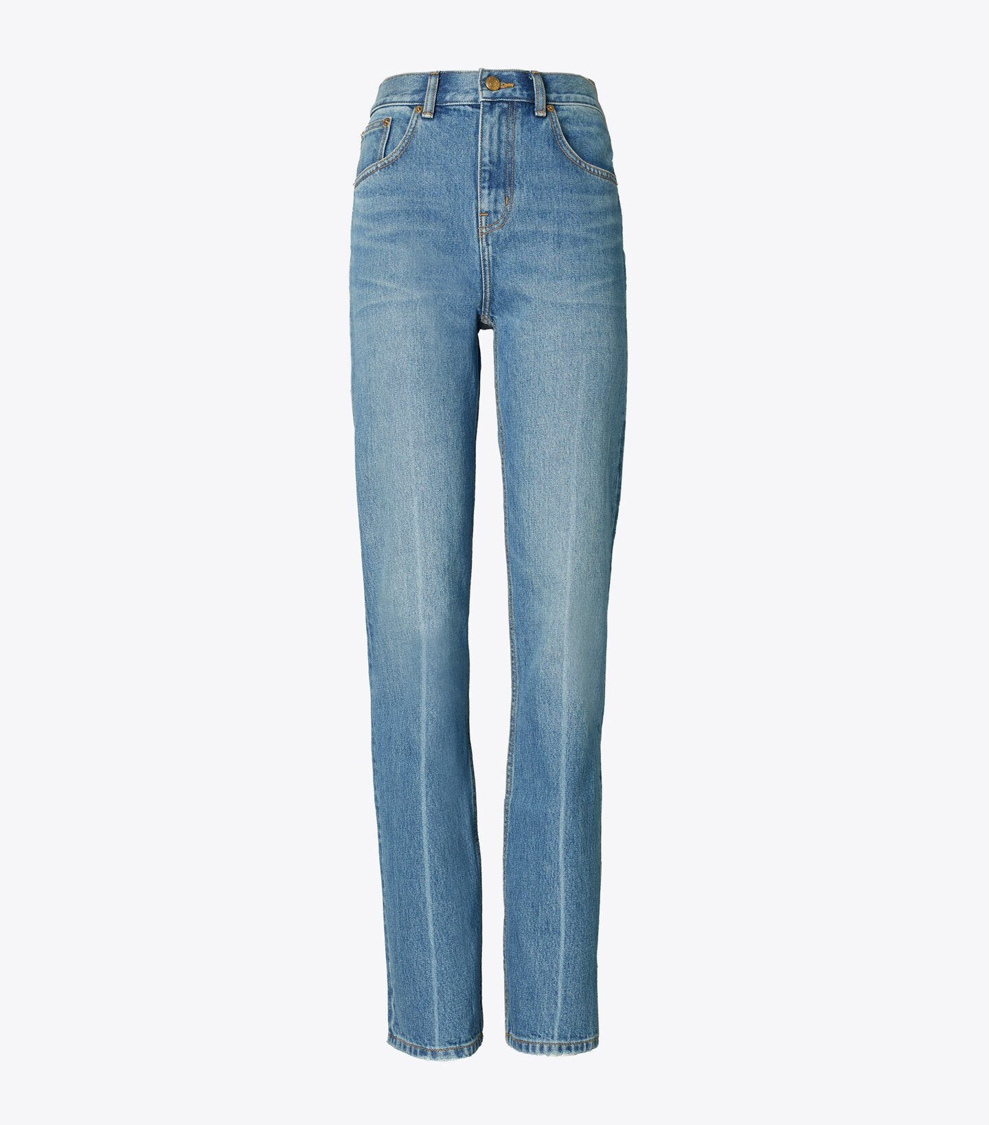 HIGH-RISE SLIM STRAIGHT JEAN | Tory Burch (US)