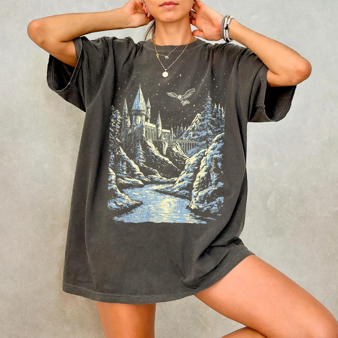 Magical Book Shirt, Bookish Comfort Colors T-shirt, Wizarding World Shirt, Magical School Shirt, ... | Etsy (US)