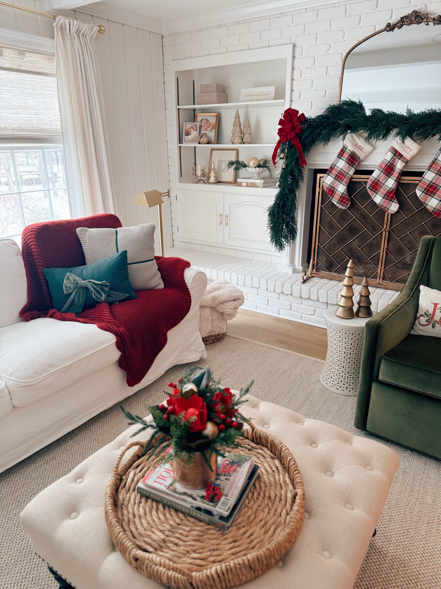 Classic Christmas decor. Family room decor 

#LTKHoliday #LTKHome #LTKSeasonal