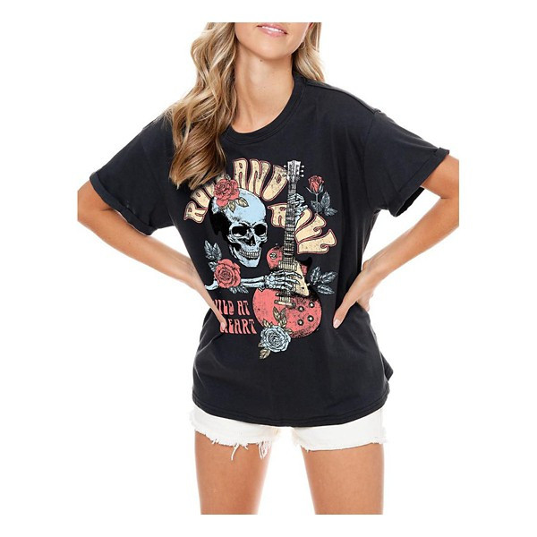 Women's Zutter Rock N Roll At Heart T-Shirt | Scheels