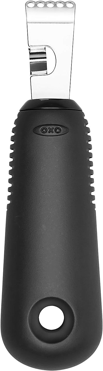 OXO Good Grips Citrus Zester and Channel Knife,Black,One Size | Amazon (US)