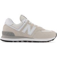 New Balance Women's 574 Core in Grey/White Suede/Mesh, size 3 Narrow | New Balance (UK)