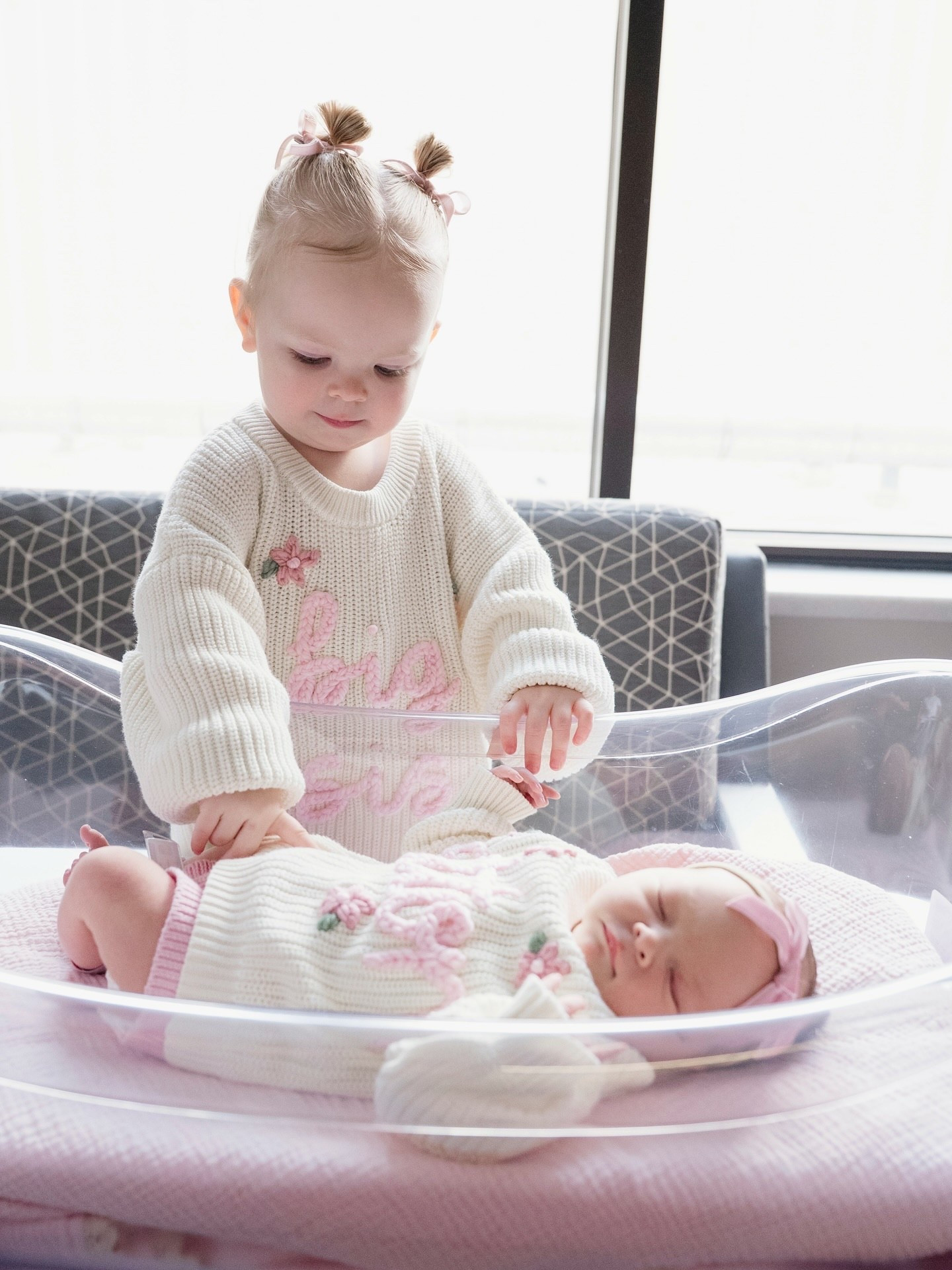 Big sis and little sis 🤍 Ellie is already the best big sister

#LTKBaby #LTKFamily #LTKKids