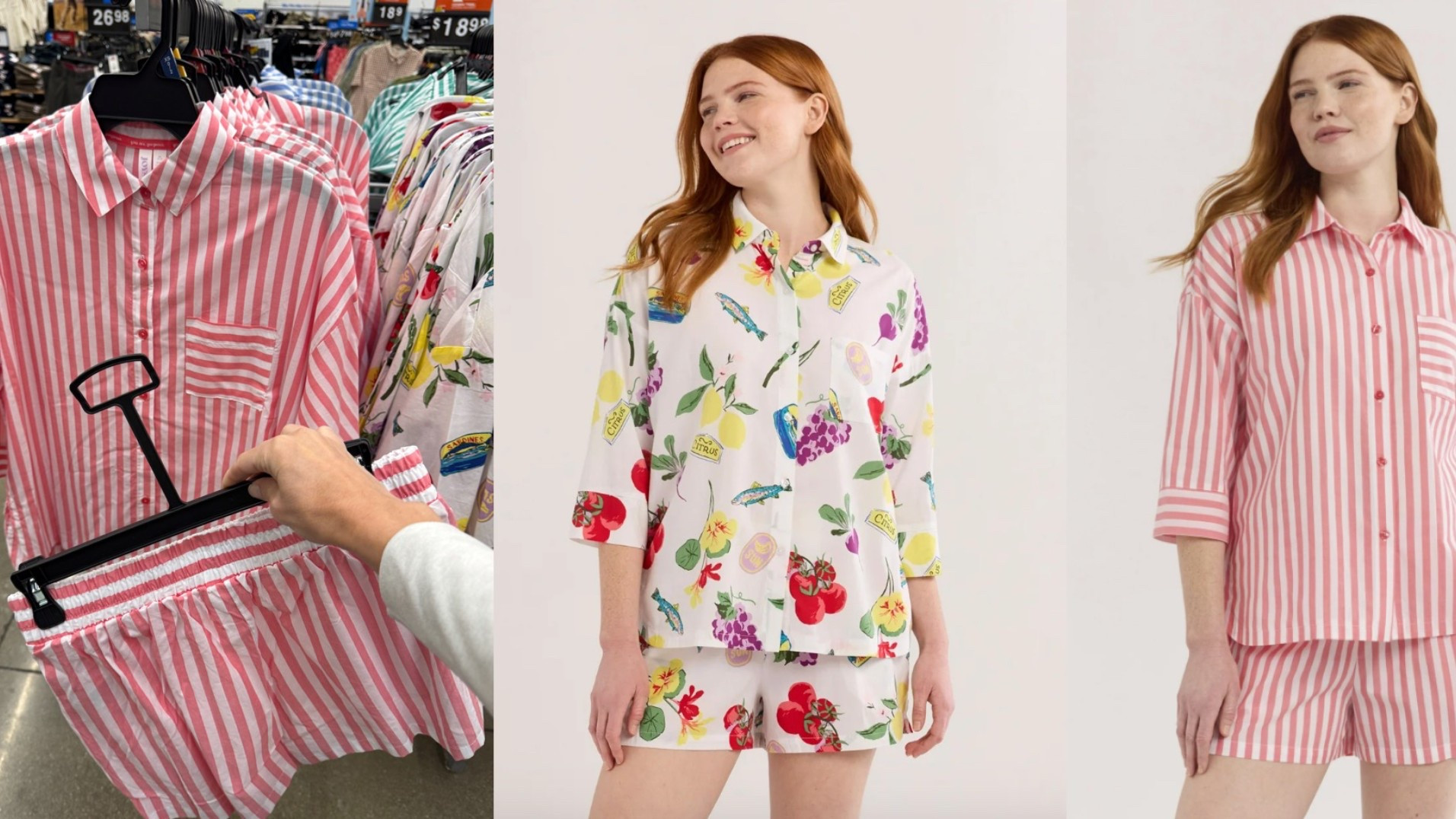 I ran across these Joyspun 3/4 sleeve pajamas in store and thought they were super cute! Just $17.98! 💤🛌