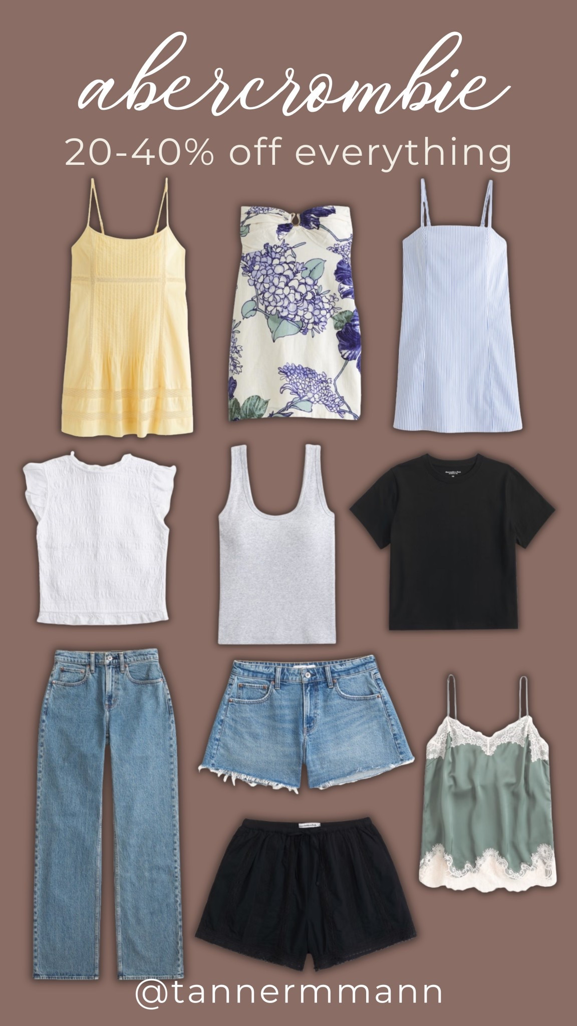 Abercrombie sale 20-40% off everything #Jeans #SpringOutfit #SpringDress ￼

#LTKootd