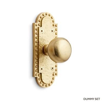 Signature Hardware Marconi Brass Dummy Interior Handle, Satin Brass  | eBay | eBay US