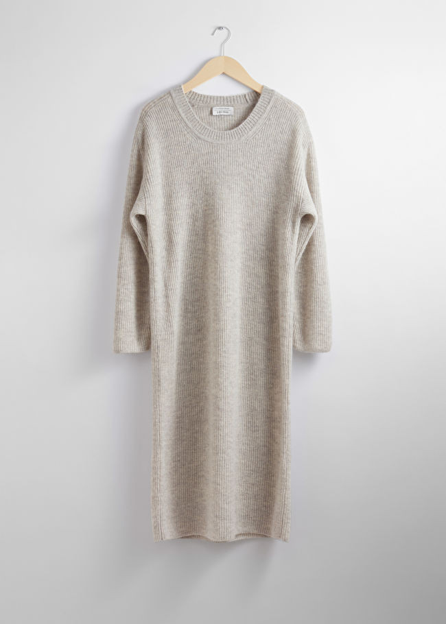 Oversized Knit Midi Dress | & Other Stories US
