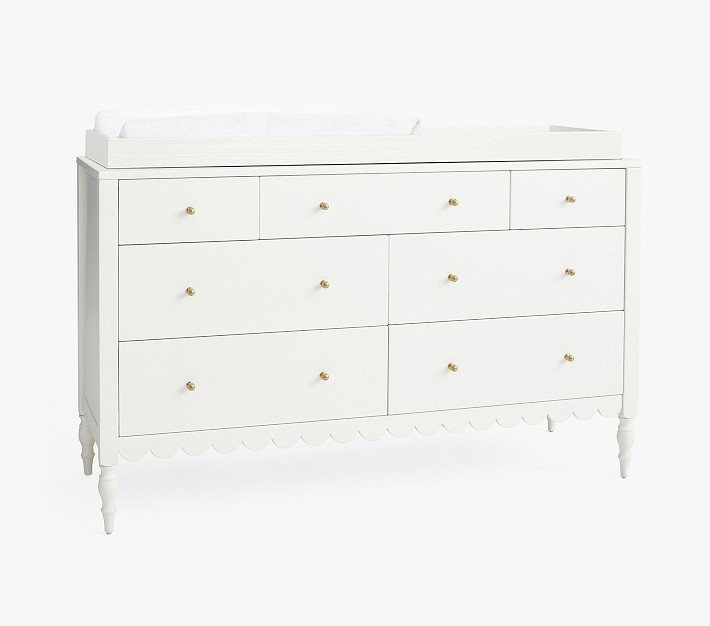 Penny 7-Drawer Dresser & Topper Set (56w x 19d") | Pottery Barn Kids