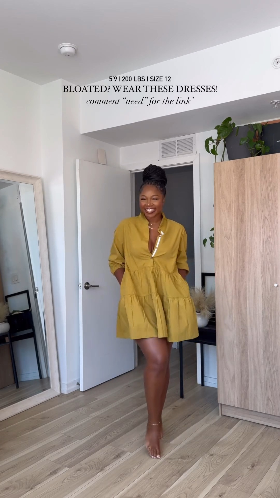 These bloat friendly dresses are PERFECT! For the warm season and honestly can be worn spring and early fall too 😍 I am 5’9 • 200 lbs wearing a size MEDIUM for my desired fit!

#LTKmidsize #LTKstyletip #LTKfindsunder50