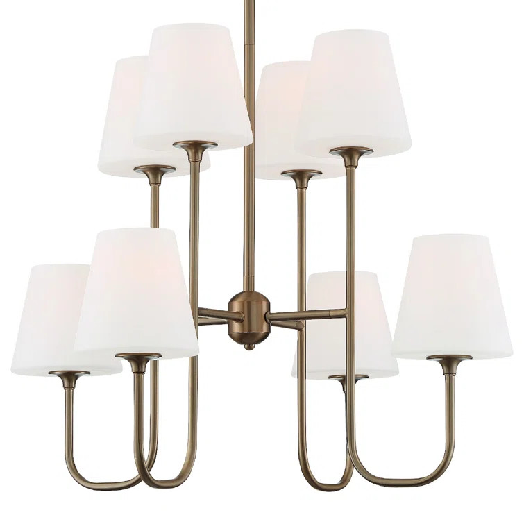 Plimpton 8 - Light Unique Geometric Chandelier | Wayfair North America