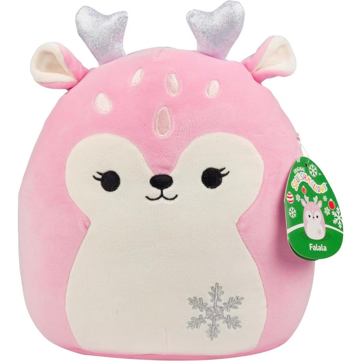 Squishmallows 10" Falala The Pink Fawn Holiday Plush - Official Kellytoy - Reindeer Stuffed Anima... | Target