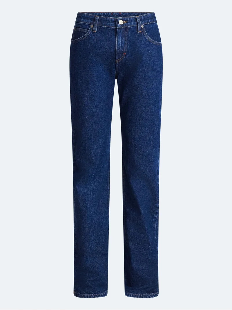 Kacey Lee Women's High Rise Straight Jeans, Sizes 0-18 | Walmart (US)