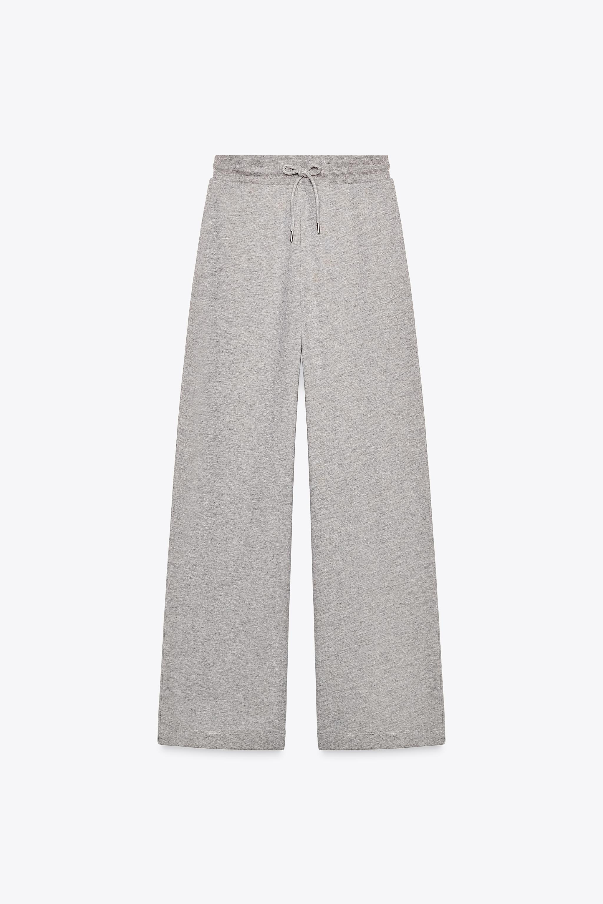 WASHED EFFECT WIDE LEG PANTS | Zara US
