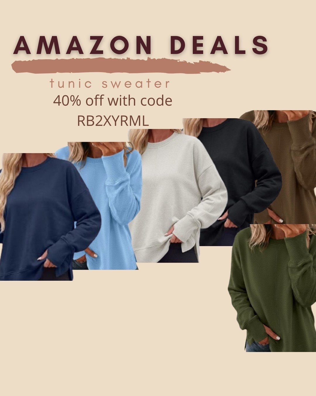 $20 ends 8/5

Amazon fashion
Amazon deals
Tunic sweater
Leggings sweater
Comfy outfit

#LTKSaleAlert