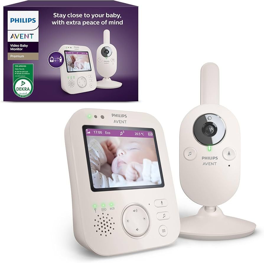 Philips Avent Babyphone mit Kamera Premium - DEKRA Zertifiziert privat und sicher - 3.5" Display,... | Amazon (DE)