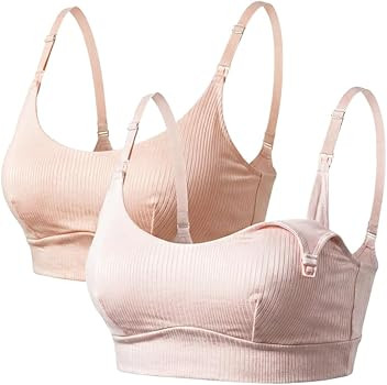 Bodily Everything Bra - Wireless Nursing Bras for Breastfeeding, Soft Stretchy Maternity Sleep Br... | Amazon (US)