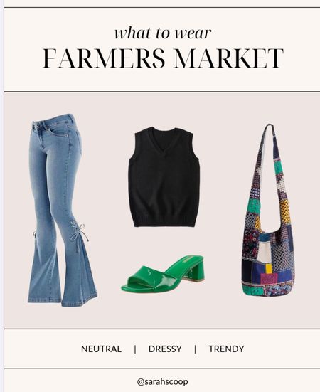 Such a trendy, boho, on-the-go look for a sweet day at the farmers market. Everything under $40! This adorable outfit should be added to your Amazon cart! trendy// outfitlookbook// amazonfinds 

#LTKshoecrush #LTKGiftGuide #LTKstyletip