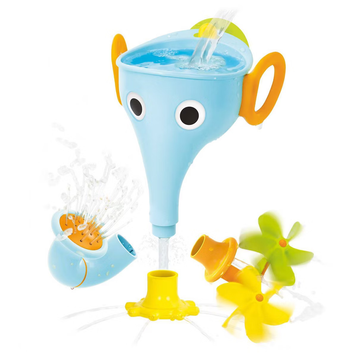 Yookidoo FunElefun Fill 'N' Sprinkle Bath Toy - Blue | Target