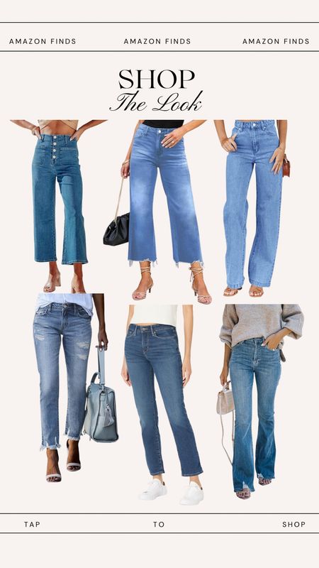 Jeans. Bootcut jeans. Flare jeans. Bell bottom jeans. Jeans for Spring. Jeans for summer. Wide leg jeans. 

#LTKstyletip #LTKfindsunder50