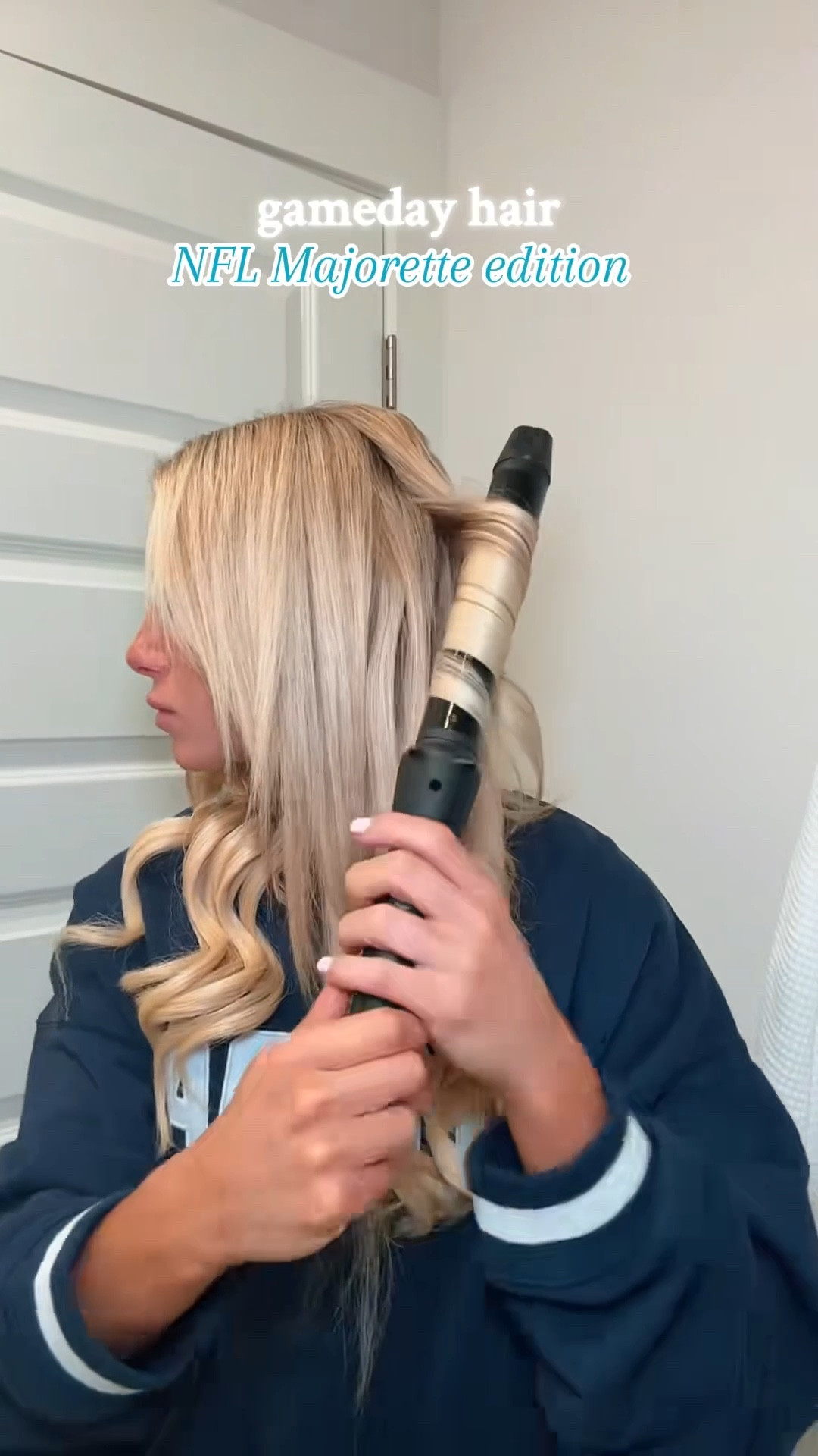 Game day hair ✨💙

#LTKBeauty #LTKgrwm #LTKootd