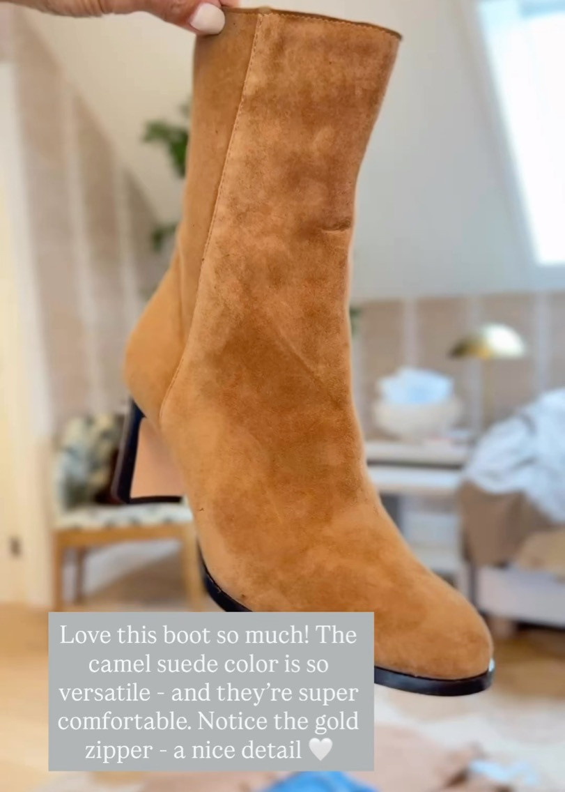 Camel suede boots are so classy for fall and these are super comfy! @Jcrew #ad #injcrew
 

 

#LTKSeasonal #LTKOver40 #LTKSaleAlert