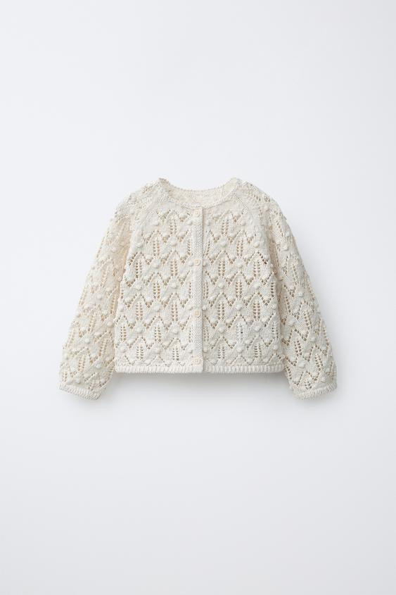 LINEN BLEND CARDIGAN | Zara US