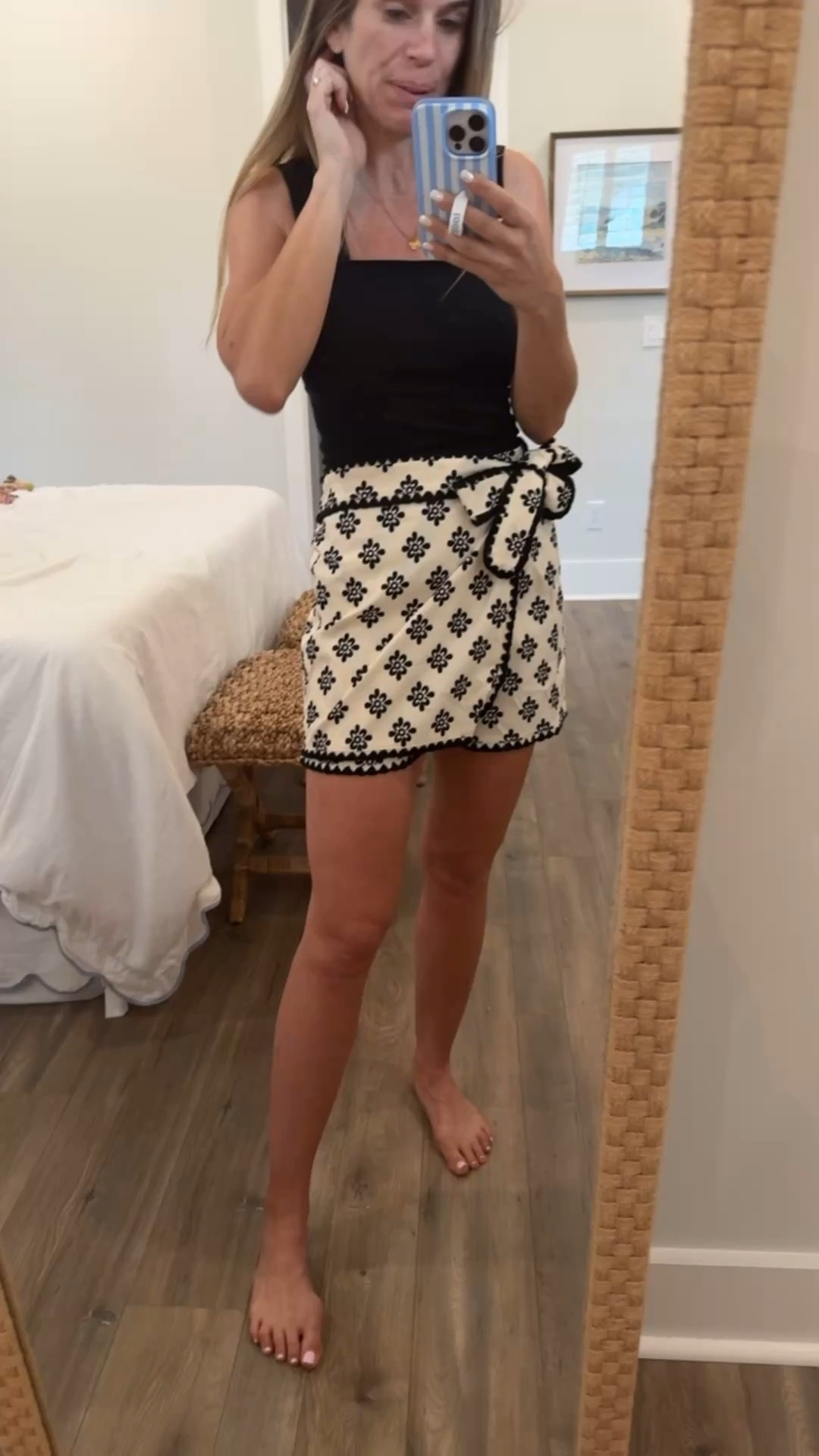 Amazon wrap skirt/shorts comes in a few prints. I’m in a small. 

#LTKSeasonal