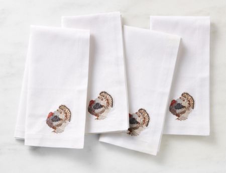 Plymouth Bird embroidery napkins 


#LTKHoliday #LTKSeasonal #LTKhome