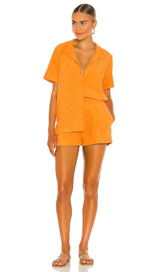 L*SPACE Fronds Forever Set in Orange. - size S (also in L, M, XS) | Revolve Clothing (Global)
