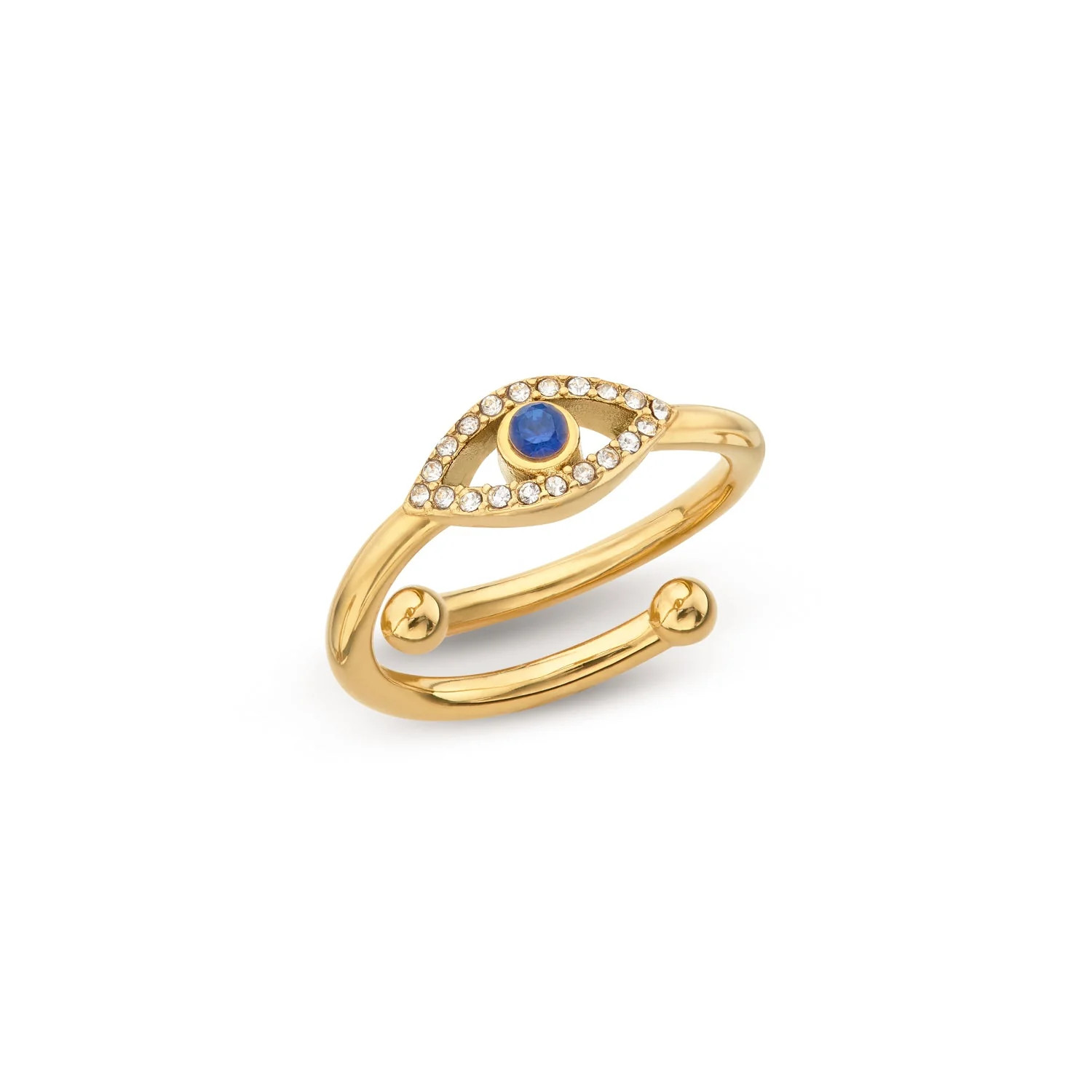 Evil Eye Ring (Gold) | Abbott Lyon