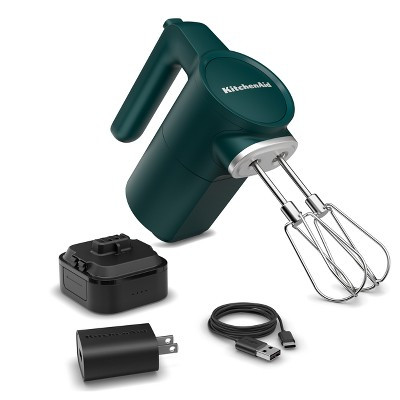 KitchenAid Go Cordless Hand Mixer battery included - Hearth & Hand™ with Magnolia: 7-Speed, Dar... | Target
