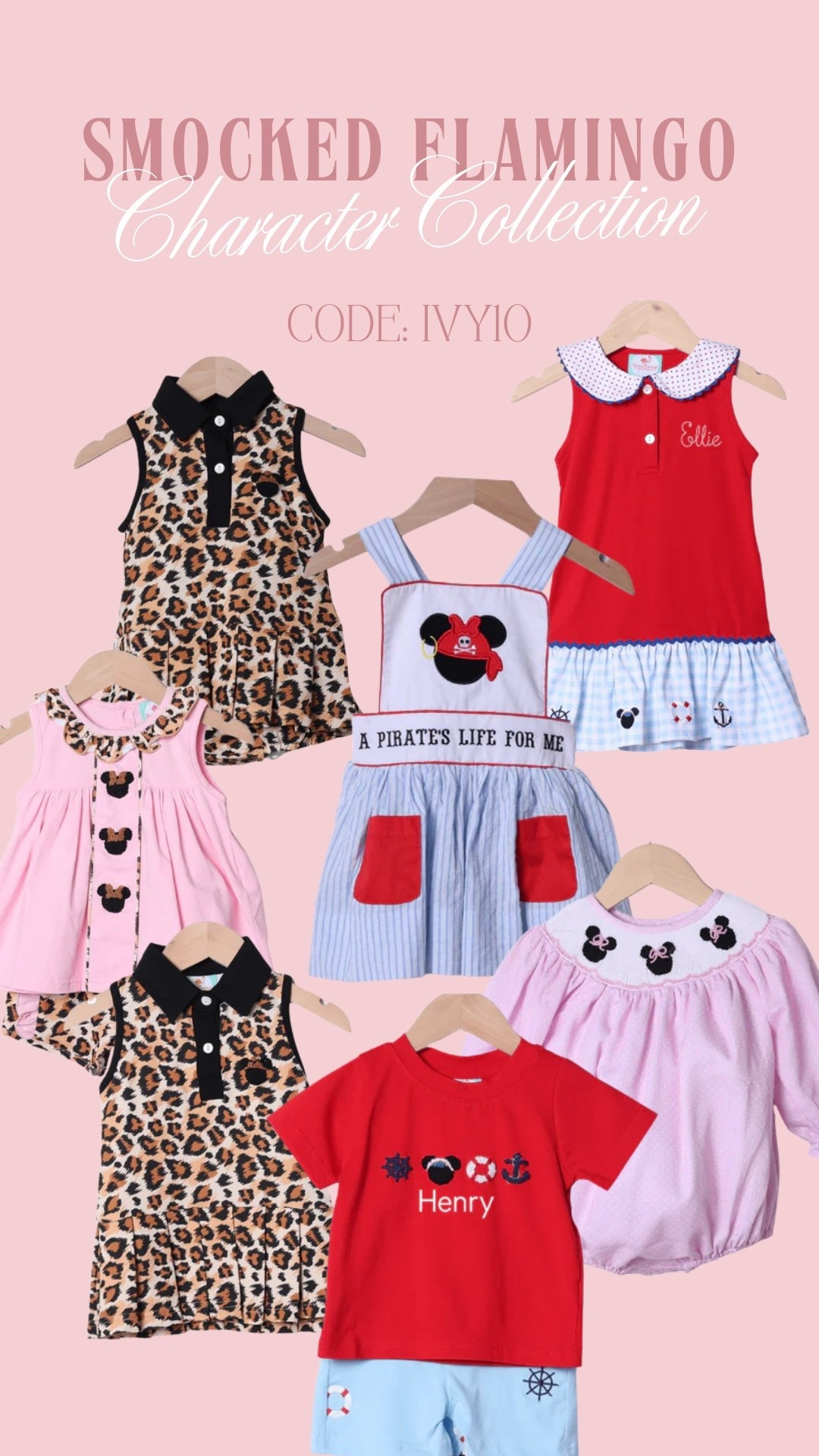 New outfits to see the 🐭 from smocked flamingo - code IVY10 to shop! 

#LTKootd #LTKKids #LTKBaby