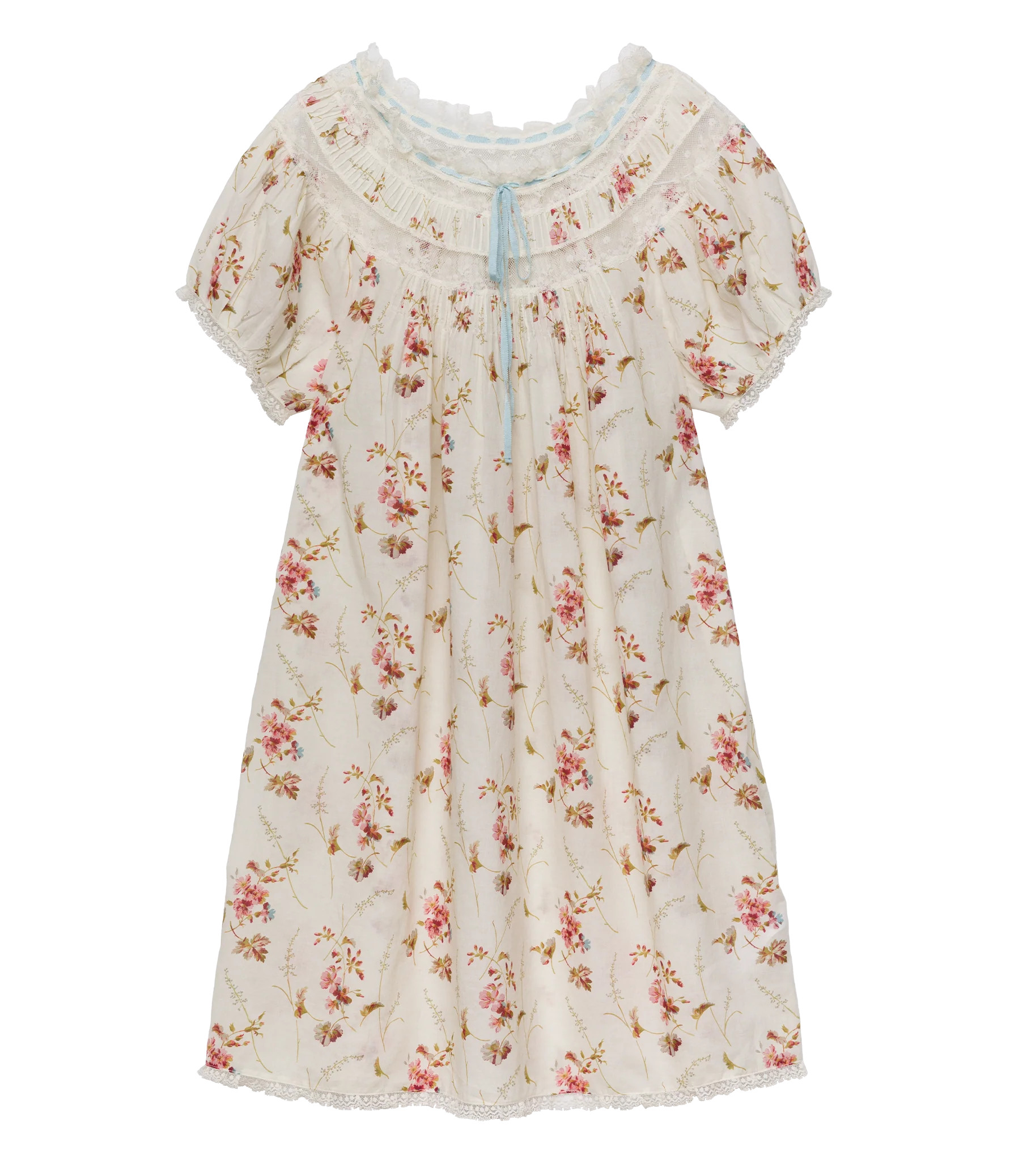 Daphne Dress - Blanc Prairie Rose | DÔEN | DOEN