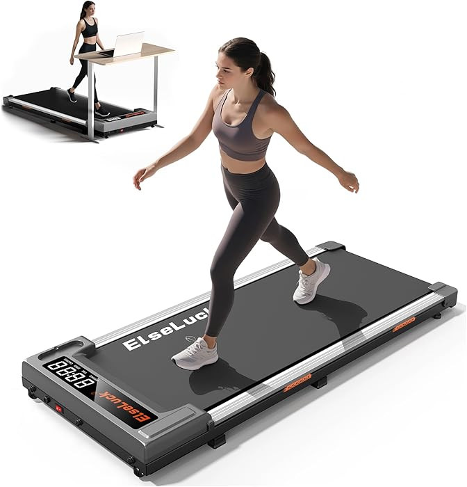 Walking Pad Treadmill, Under Desk Treadmill for Home and Office with Remote Control, Portable 2.5... | Amazon (US)