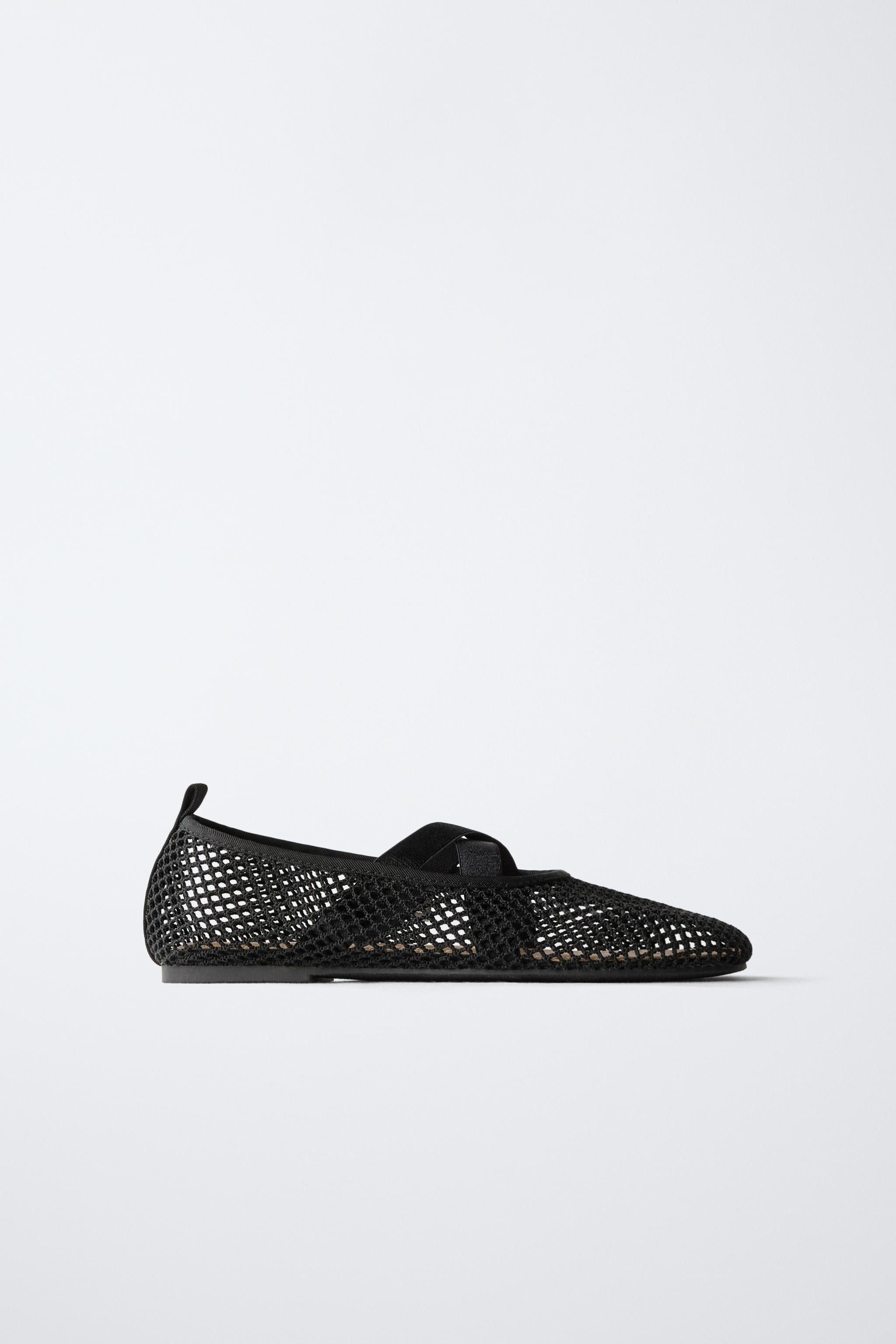 BALLERINES EN RÉSILLE | Zara FR
