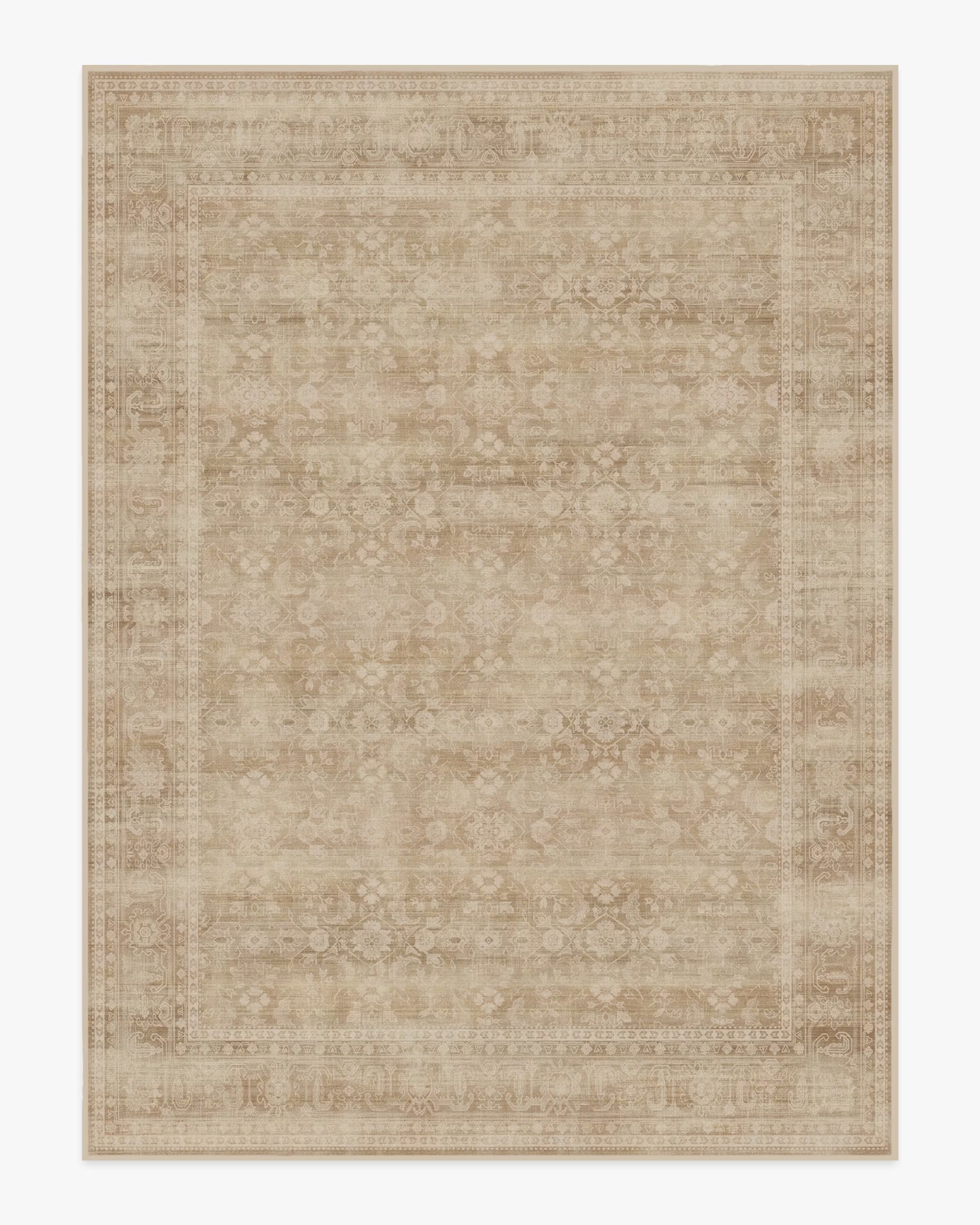 Ophelia Warm Natural Rug | Ruggable | Ruggable